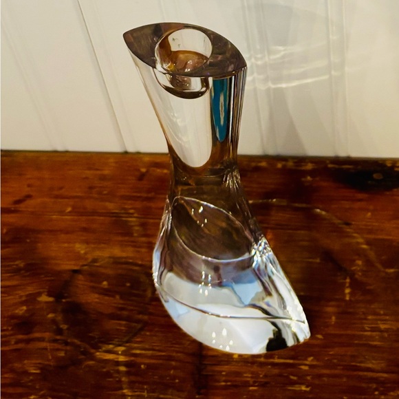 Silhouette 8” Minimalist Style Single Light Candlestick by Nambe - Picture 5 of 8